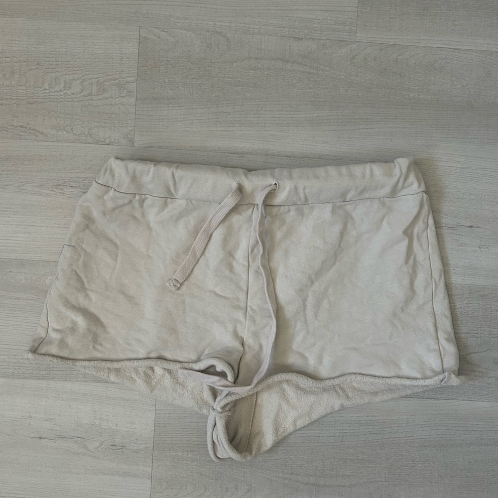 TALENTLESS Beige Lounge Shorts
